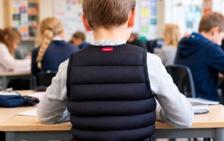 Tyngdevest til unge Rekyl
